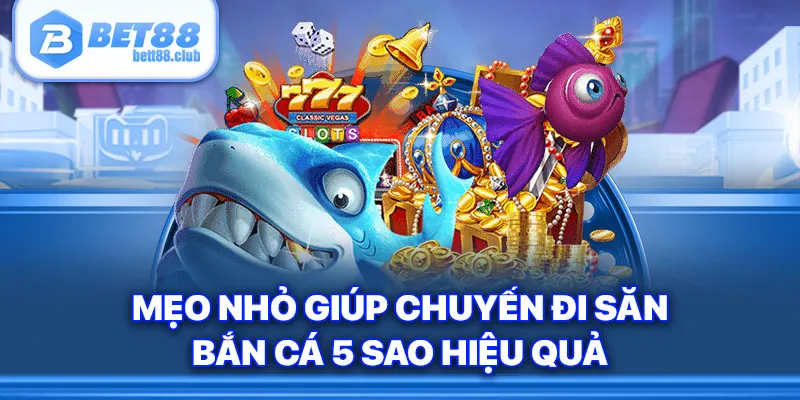 Mẹo nhỏ giúp chuyến đi săn bắn cá 5 sao hiệu quả