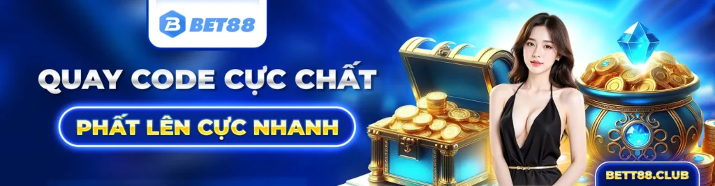 banner vòng quay trúng thưởng code bet88